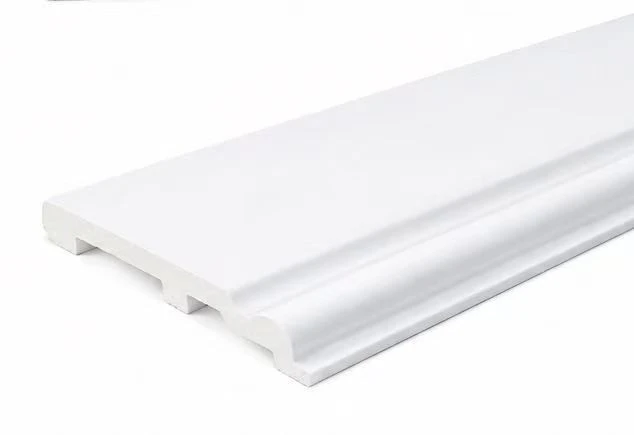 Industrial Style Black PS Baseboard Trim high quality