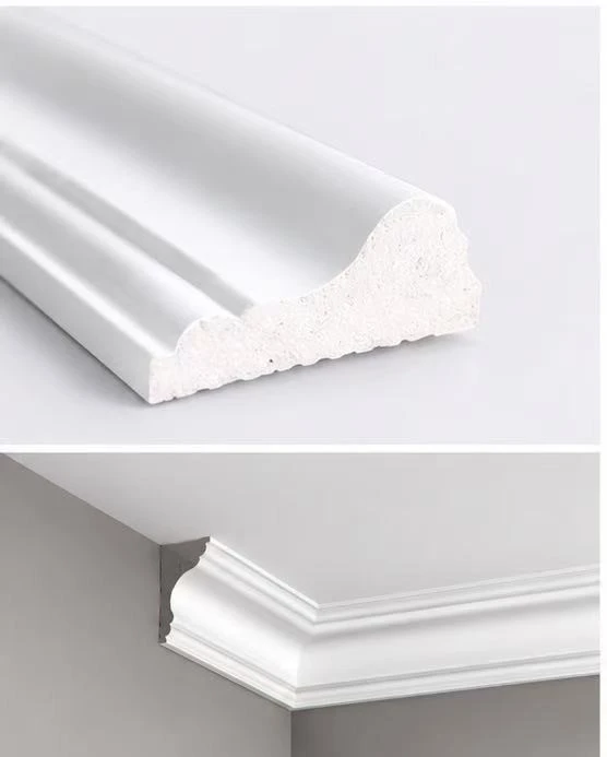 Solid PS Skirting Board Waterproof Baseboard Moulding suppliers